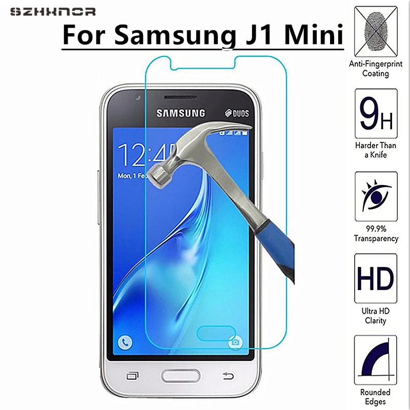 3 шт. для Стекло samsung Galaxy J1 мини Экран протектор Мини Закаленное J105|Защитные стёкла