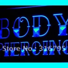 I344 Средства ухода за кожей пирсинг татуировки магазин NR светодиодный неоновый свет знак включения/выключения 20+ Цвета 5 размеров