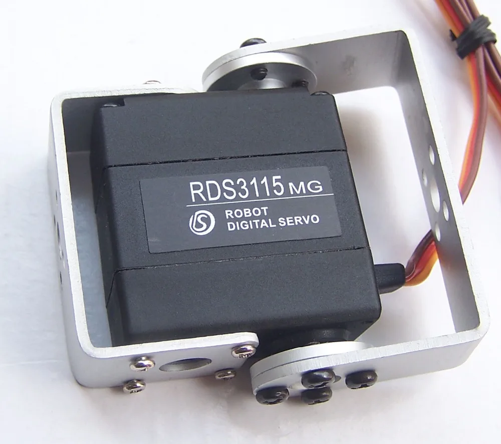 1X цифровой сервопривод RDS3115 15 кг металлическая Шестерня arduino с длинным и коротким