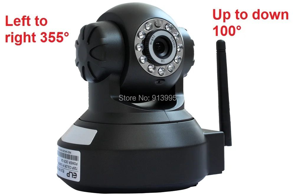 1mp 720 P HD Onvif H.264 Купол Крытый Wi-Fi IP Камера