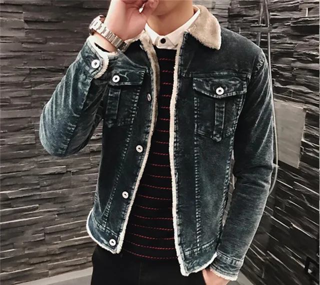 Men Fashion Denim Jackets Autumn and 