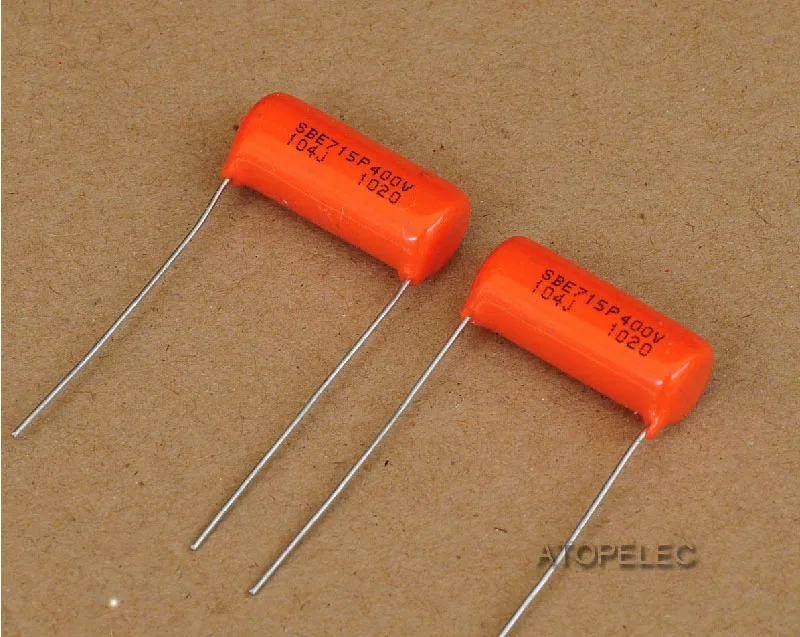 Пленочный конденсатор SPRAGUE 0 1 мкФ/400V 715P Hi Fi аудио 10 шт.|audio|audio film capacitorsaudio capacitor |