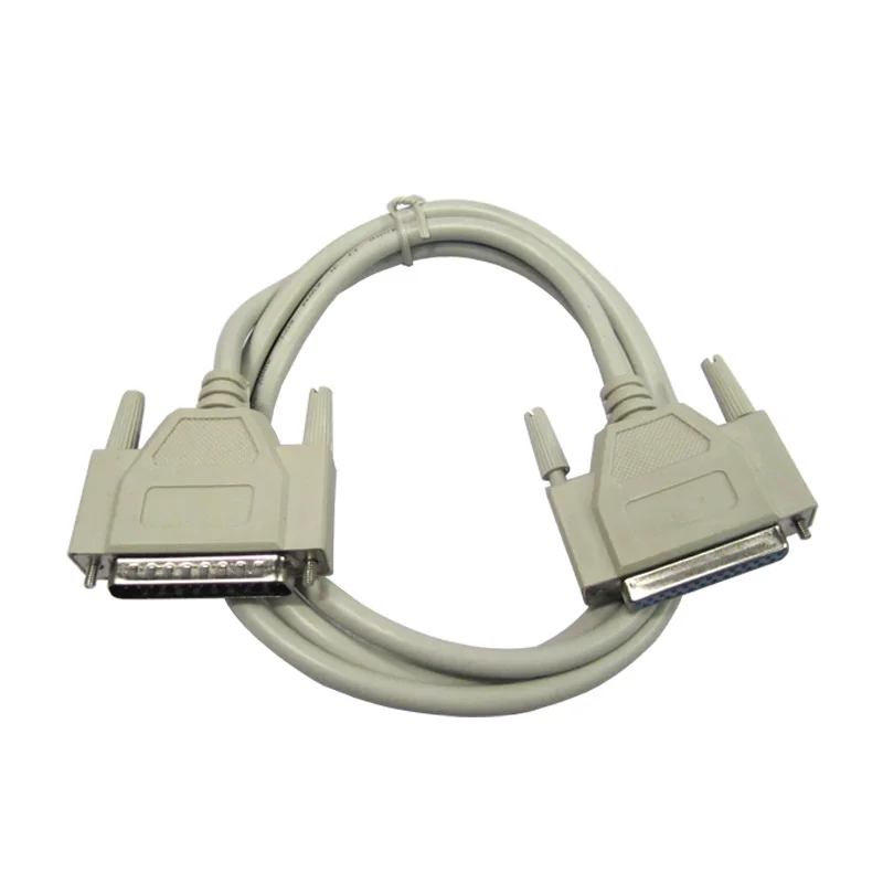 25pin male to female parallel cable LPT Printerextending Cable CNC machine part tools