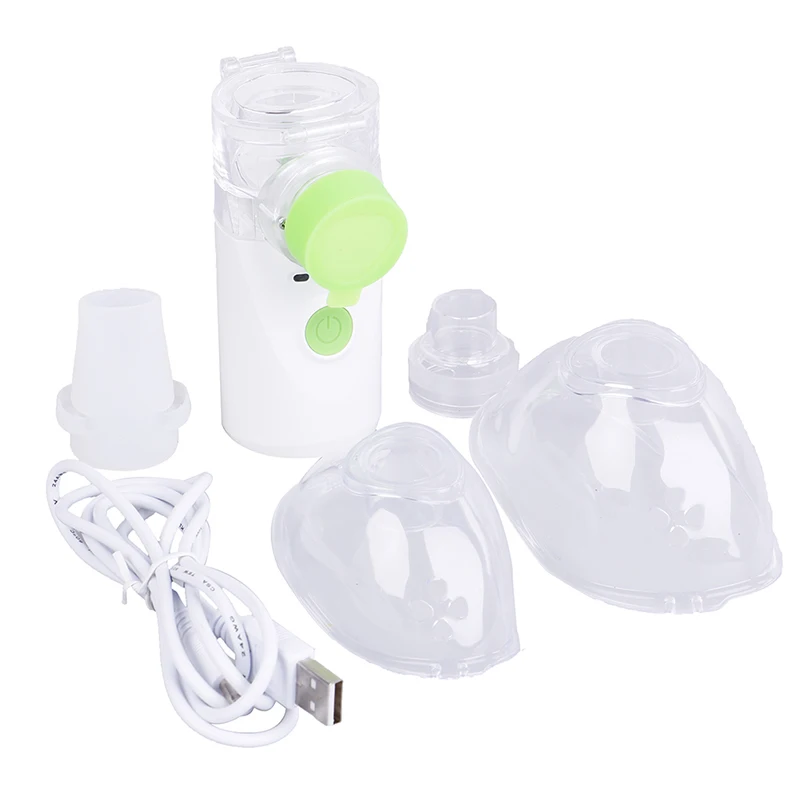 

Mini Children Adult Handheld portable Inhale Nebulizer silent Ultrasonic inalador nebulizadorRechargeable Automizer Health Care