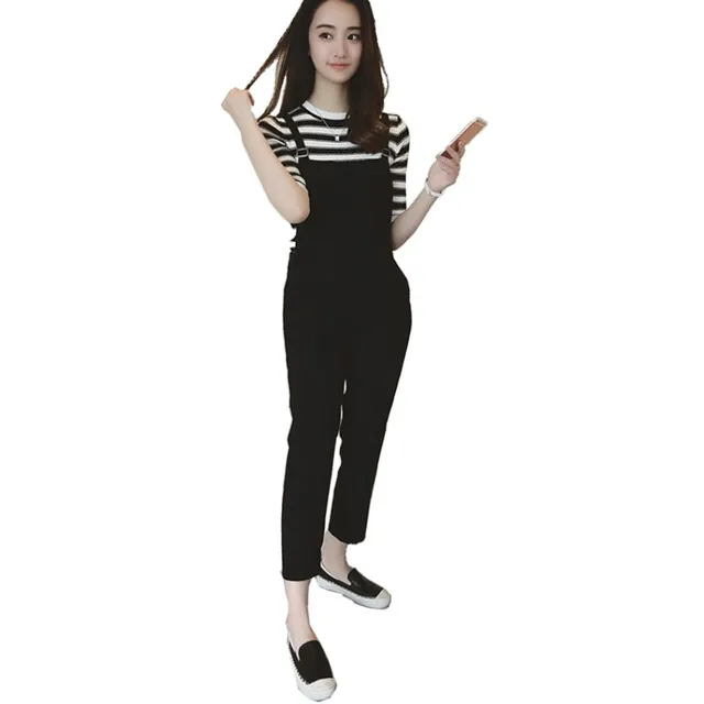 Best Offers Plus Size 3XL Summer Striped Female T Shirt + Ankle-length Pant Two-piece Suit Spring Summer Casual Loose Jumpsuit Women Sets Best Offers Plus Size 3XL Summer Striped Female T Shirt + Ankle-length Pant Two-piece Suit Spring Summer Casual Loose Jumpsuit Women Sets