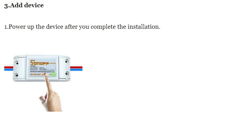 AC90V-220V Sonoff умный дом WiFi беспроводной модуль переключателя, интеллектуальное DIY управление переключателем таймера через IOS Android с чипом FM433