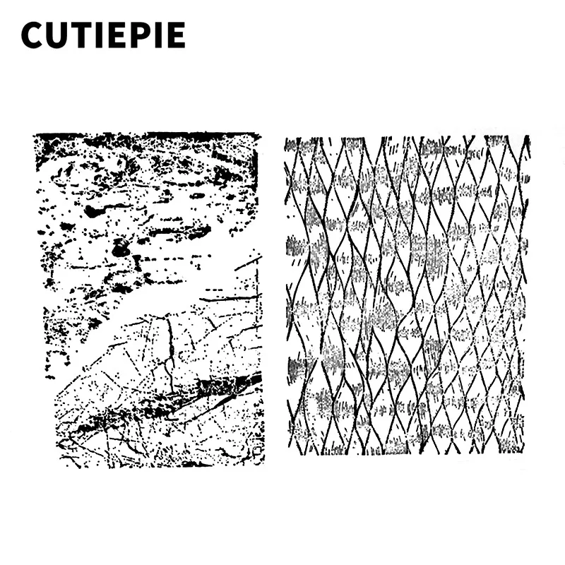 

Delicate Texture Transparent Clear Stamps for Scrapbooking DIY Silicone Seals Photo Album Embossing Folder Paper Decor Crafts