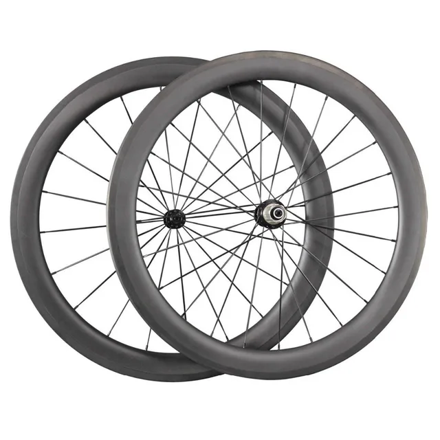 Cheap Toray T700 Carbon 60mm Clincher Tubular Wheels Powerway R13 Hubs Road Bike Bicycle Wheels 700C Wheelset