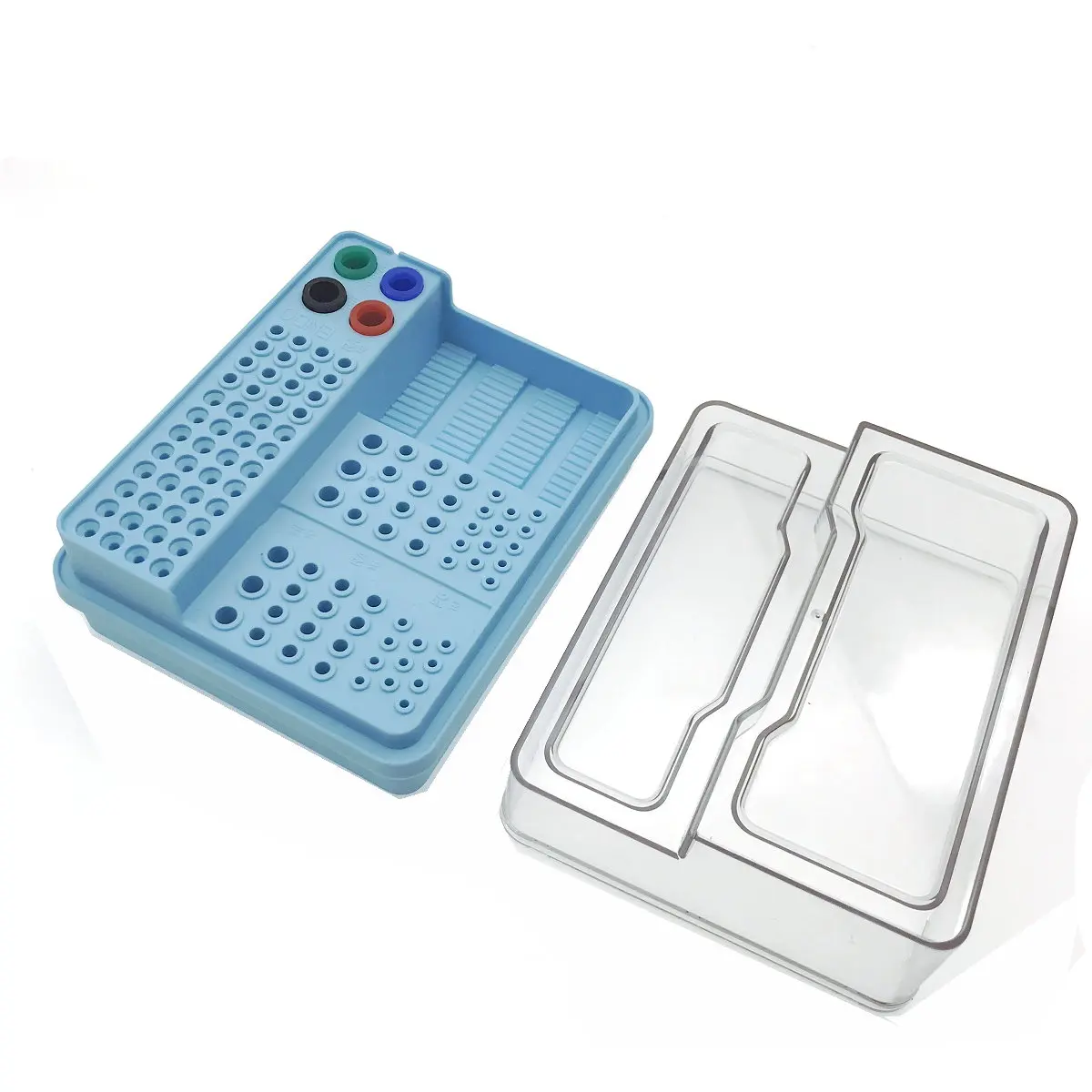Dental 91H Endo Storage & Disinfection Box Case for Endo Burs Files