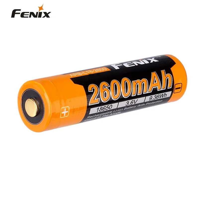 Аккумуляторная литий ионная батарея Fenix ARB L18 2600 3 6 V 18650 2600mAh|Портативные