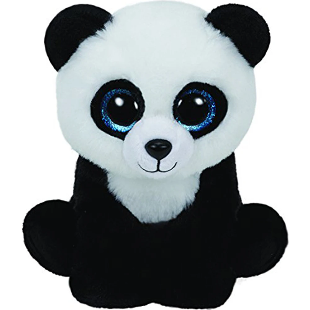 

Pyoopeo Ty Beanie Babies 10" 25cm Ming the Panda Bear Plush Medium Soft Stuffed Animal Collectible Doll Toy