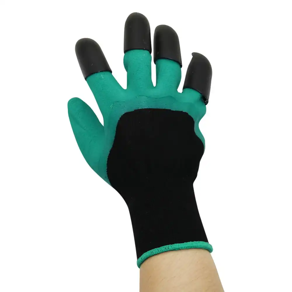 Garden Genie Gloves with Plastic Claws for Digging Planting Gardening Work Glove Household Greenhouse tools