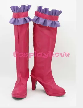 

No Game No Life Stephanie Dola Cosplay Shoes Boots Black Color Custom Made For Halloween Christmas Festival CosplayLove