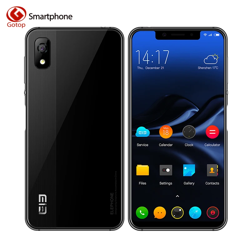 Elephone A4 MT6739 четырехъядерный мобильный телефон 19:9 HD+ экран 5,85 дюймов Android 8,1 смартфон 3 Гб ram 16 Гб rom 4G LTE мобильный телефон