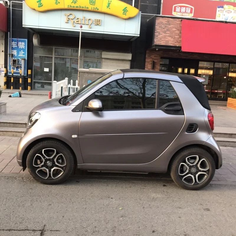 2 шт. 50 см x 150 коричневая серая матовая пленка для кузова автомобиля