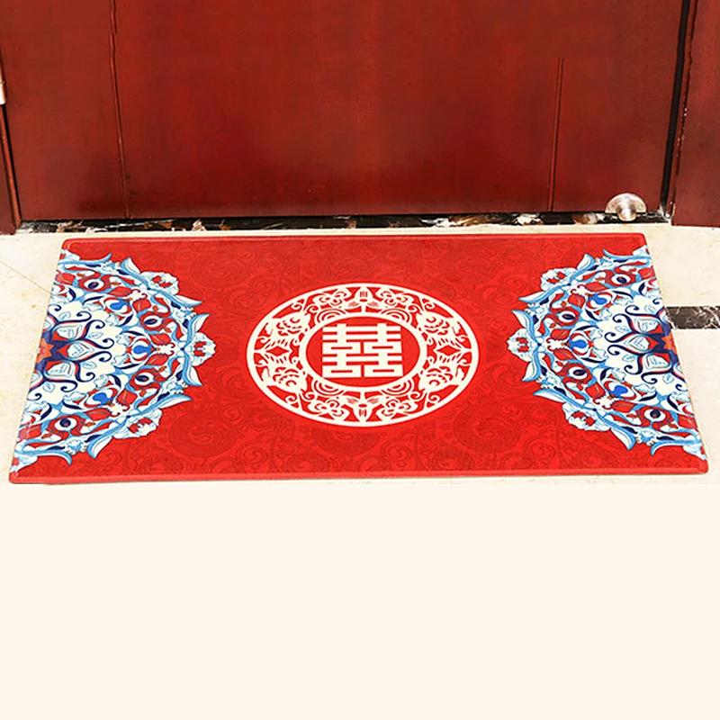 50*80 см китайский коврик для ванной, кухни, напольный коврик, коврик с изображением животных, ковер для ванной комнаты, новогоднее свадебное украшение