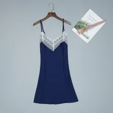 Пикантные Для женщин шелковистой халат для спальни на одноразовые нетканые медицинские маски рубашка Леди Домашняя одежда ночная рубашка Ванна платье трусы халат M-XL