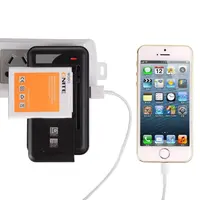 Universal Battery Charger with USB Output Port for 3.8V High-Voltage Battery For  Samsung Galaxy S2 S3 S4 J5, Note 2 3 5
