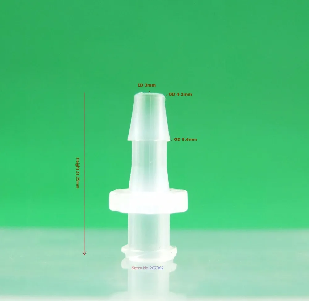 

free shipping 100pcs/lot 5/32inch-Barb Female Luer Tapered Syringe Fitting (polyprop) ,Luer Lock Tapered Connector