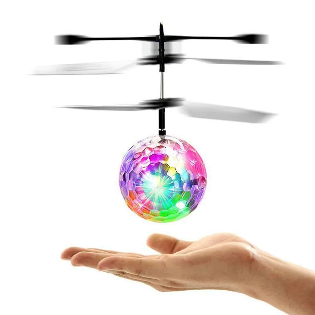 

Flying Luminous Ball RC Kid's Flying Ball Anti-stress Drone Helicopter Infrared Induction Aircraft Remote Control Toys Gifts