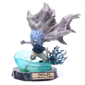 

Anime Naruto Shippuden Uchiha Sasuke Ultimate Chidori Limited Version PVC Action Figure Statue Collectible Model Adult Toys Doll