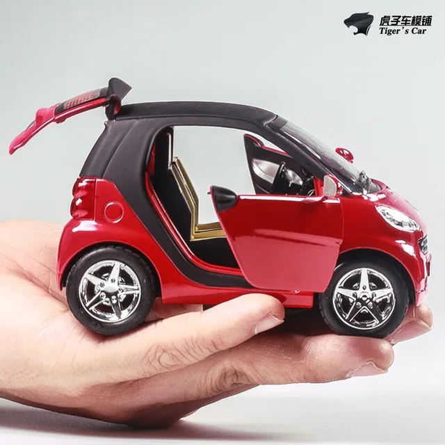 Детская игрушечная машинка, умный автомобиль из сплава, игрушка для мальчика, модель автомобиля, инерционная задняя часть автомобиля - Цвет: Красный