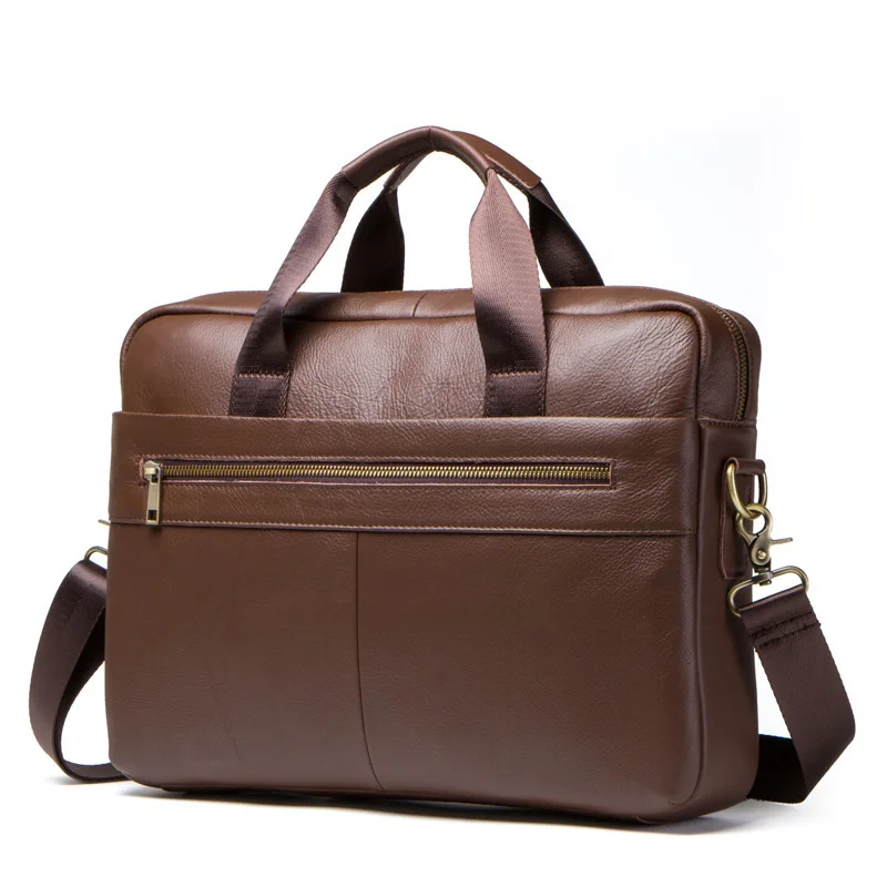 

Men's Business Briefcase,genuine Leather laptop bags for men