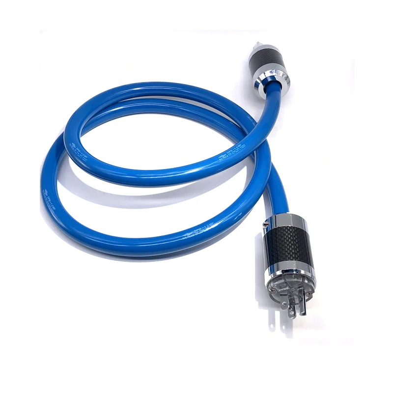 

Free Shipping HI-End SPO-12MF Silver Plated US/EU Standard Power Cord For DVD Amplifer Multimedia
