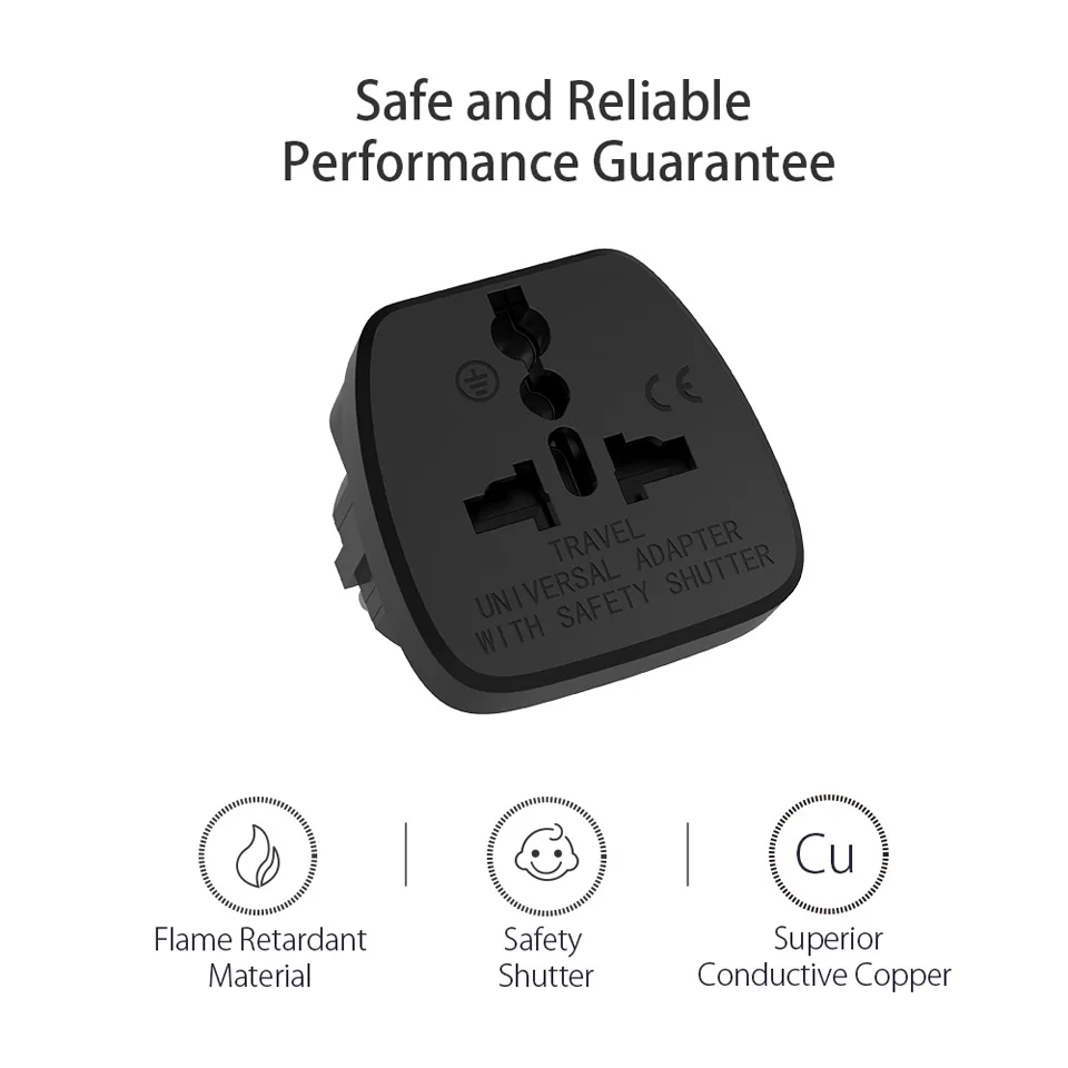 NTON Мощность UTA Универсальный Travel Adapter европейская вилка международных розетки
