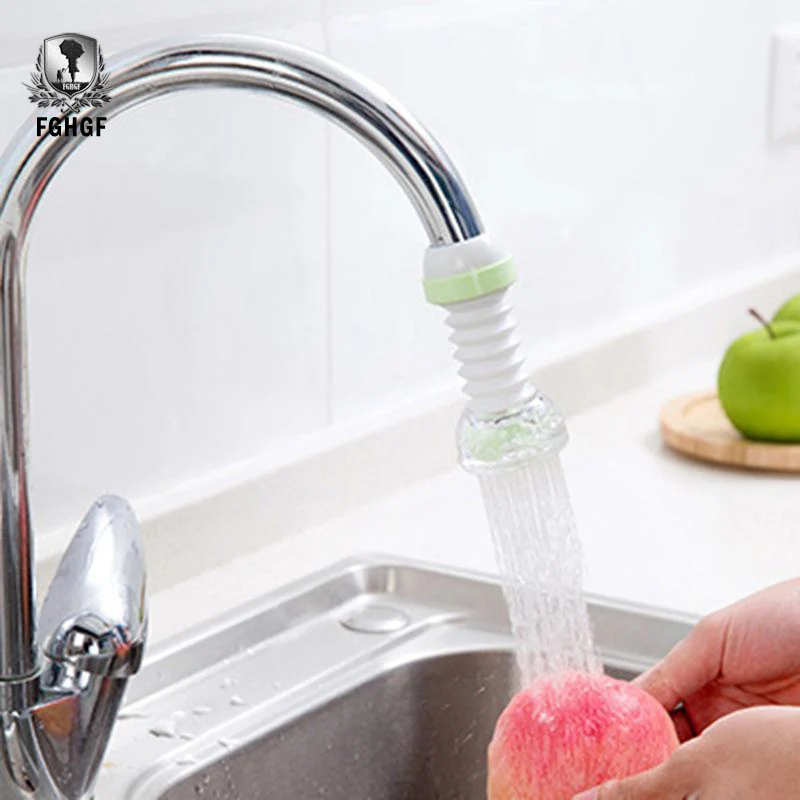 

FGHGF 360 Rotatable Water Bubbler Device Adapter Faucet Aerator Rotating Nozzle Head Saving Kitchen