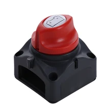 12 / 24 v Power Disconnect Knob Switch Removable Knob Battery Isolator Cut Off Power Kill Switch On Off for Car Boat