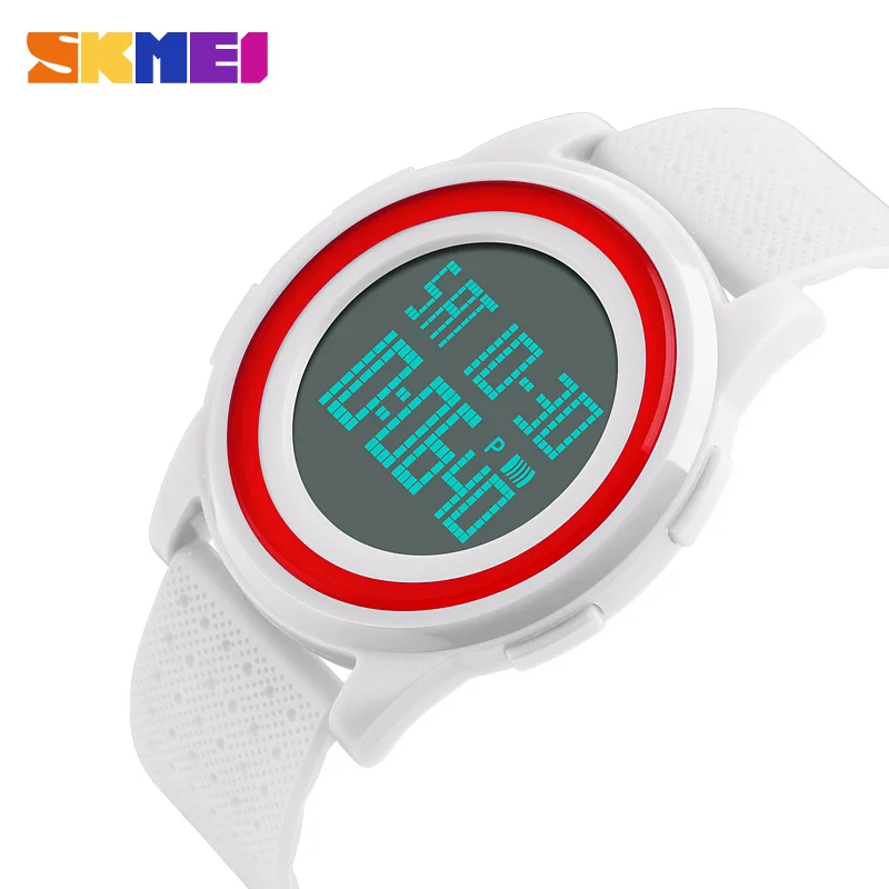 SKMEI Brand Women Watch Ultrathin Outdoor Waterproof Digital Watches