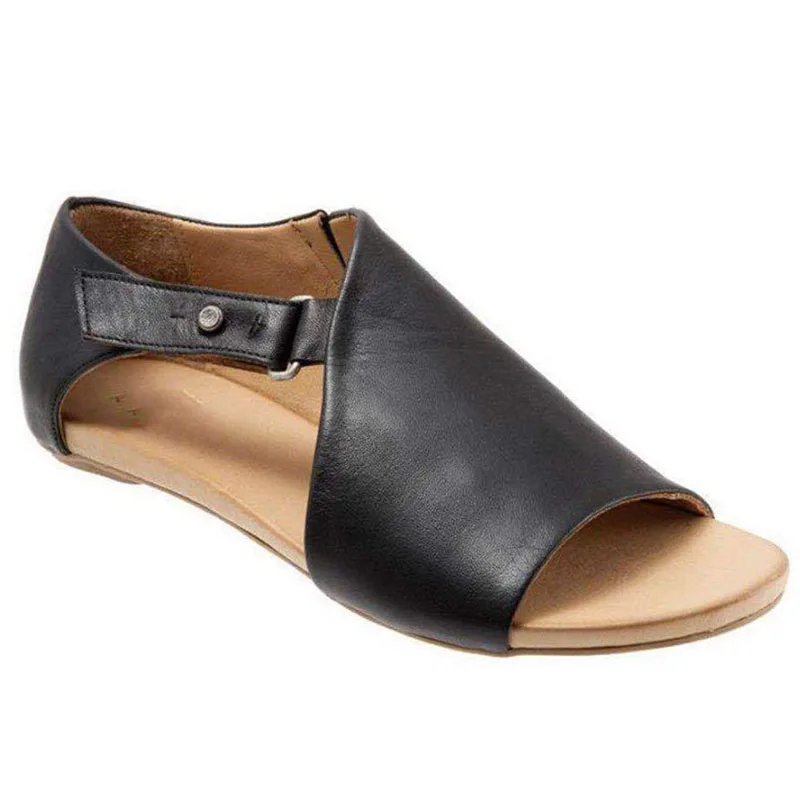 

women sandals 2019 hot fashion Women Summer Beach Roman Sandal ladies Open Toe flat sandal Casual female shoes
