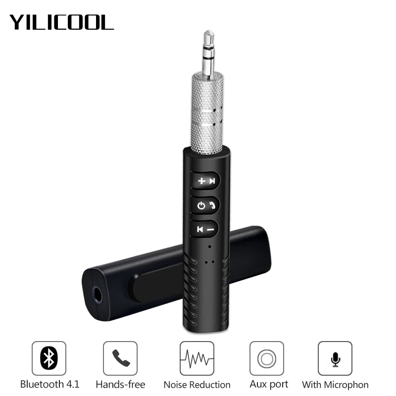 Wireless Music Receiver Car Bluetooth Receivers Universal 3.5mm jack