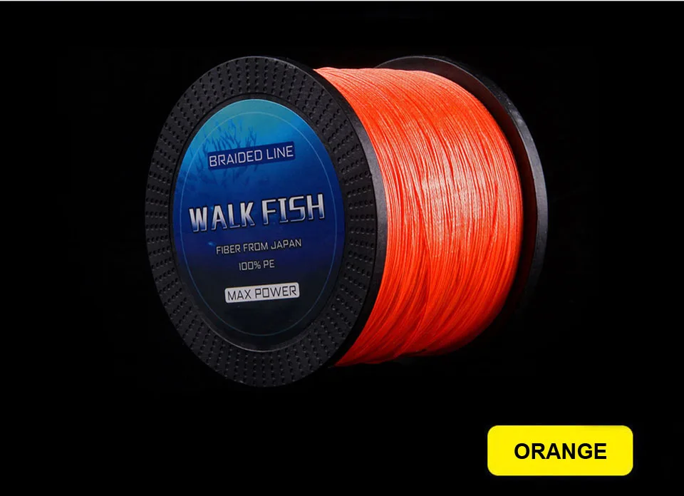 Caminhada de Peixe Linha de Pesca Trançada Fios Super Strong Japão Multifilament pe Linha Trança 13-242lb 9 Cor Disponível 8 1000 m 16 Esporte e Lazer