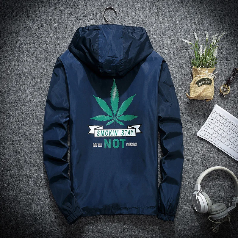 

Plus size New Men Brand Clothing Sportswear Men Fashion Thin Windbreaker Jacket Zipper Coats Outwear Hooded Men Jacket S-7XL