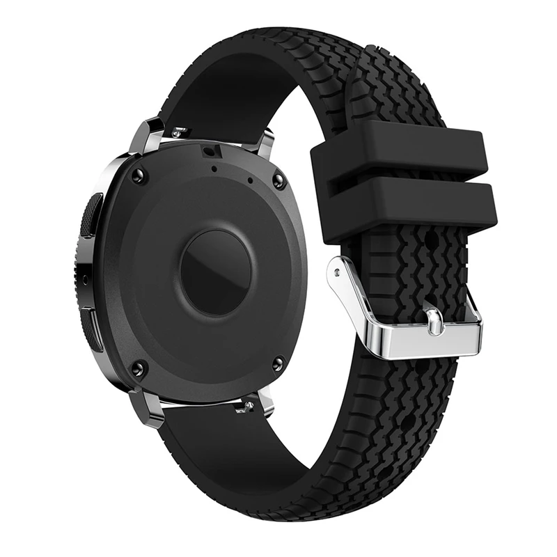 

Bemorcabo 20mm Silicone Sport Textured Tire Pattern Watch Strap Band Bracelet for Samsung Gear S2/Samsung Gear Sport 9 Colors