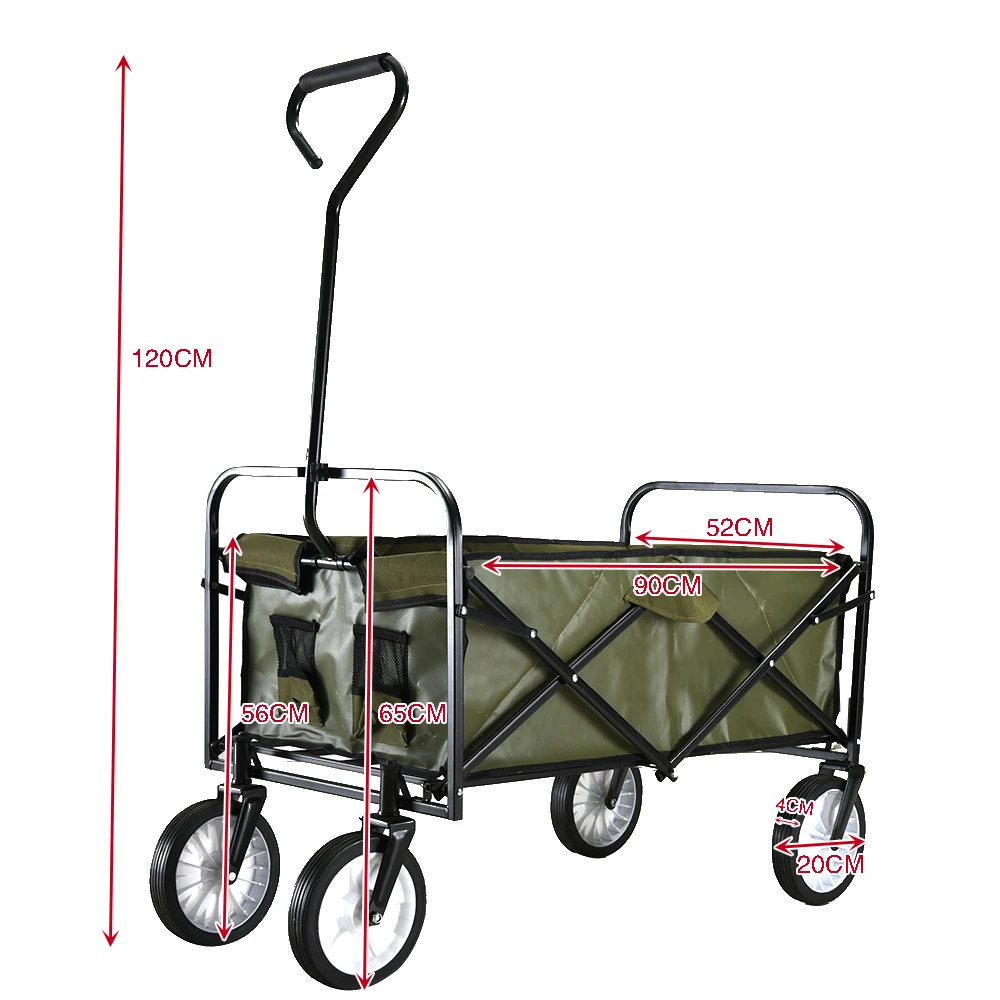 Panana Heavy Duty Folding Truck Hand Sack Trolley Barrow Cart Garden Platform