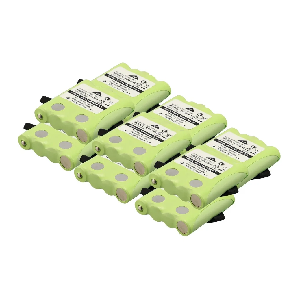 12 Packs a set! Battery For Uniden 2 way radio BP 38 BP 40 GMR FRS BT