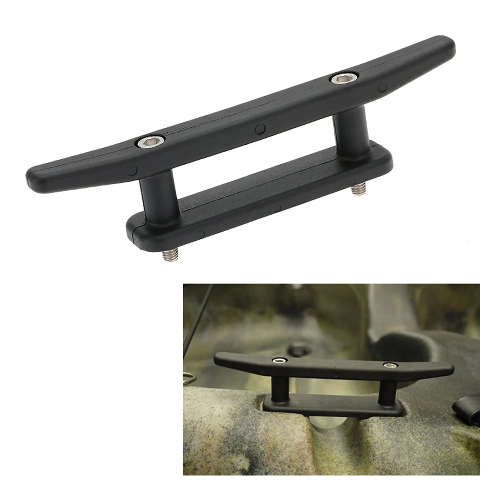 Newest 1pcs Marine Mooring Deck Mount Anchor Cleat with Screws for