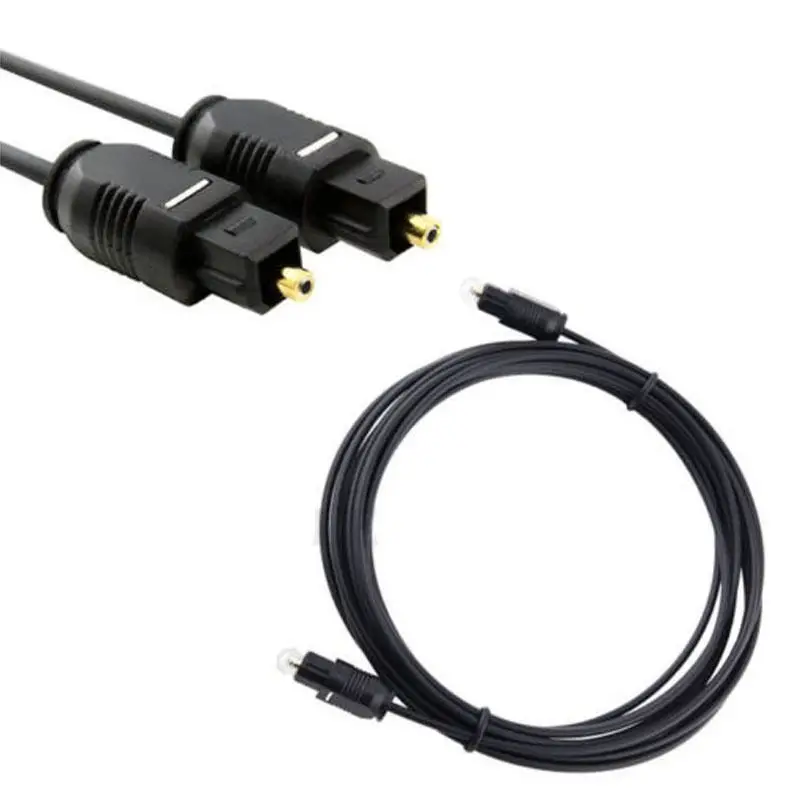 

3FT/33FT Premium Digital Optical Audio Optic Fiber Cable Toslink SPDIF Cord HD 20pcs/lot