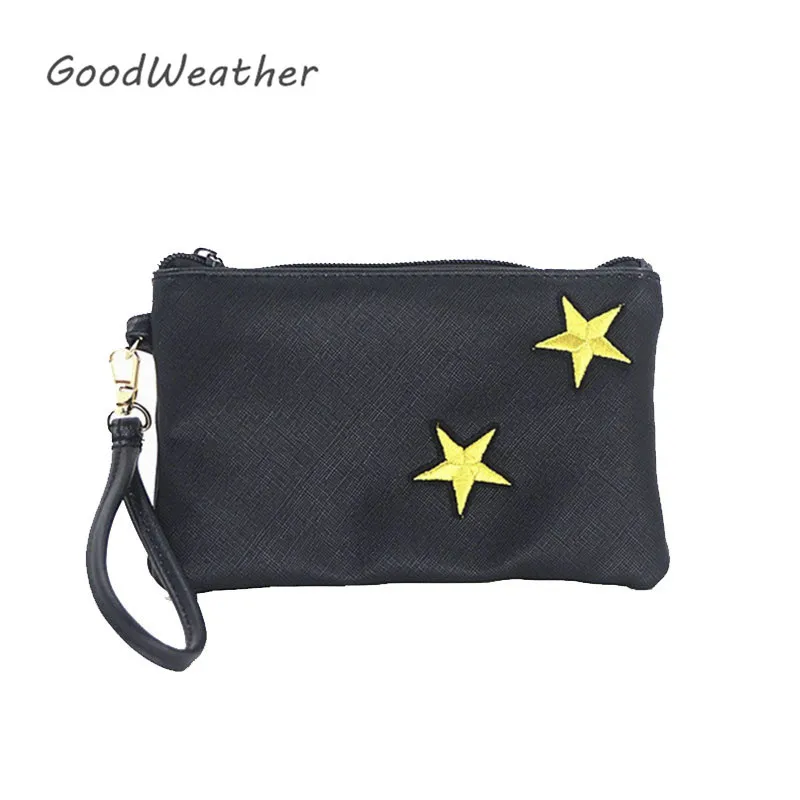 Fashion clutch bag for phone designer small black envelope bag with strap high quality ladies ...