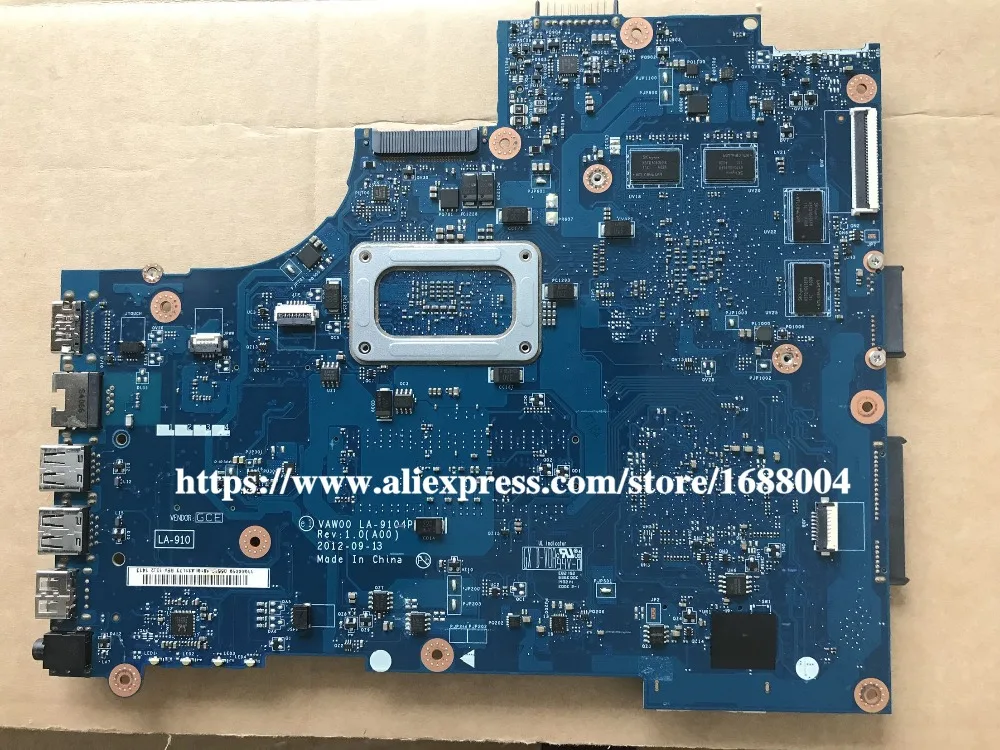 Оригинальная семейная материнская плата для ноутбука Dell Inspiron 15 3521 5521 VAW00