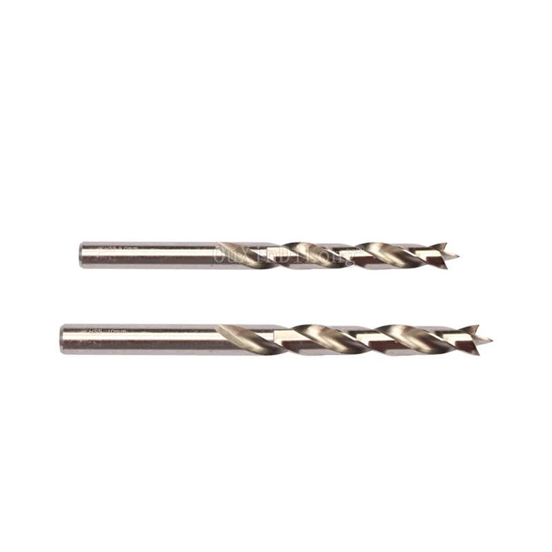 2PCS 5-10mm Cobalt Drill Bits For Metal Wood Working Straight Shank Twist Drill Bit Power Tools JF1851