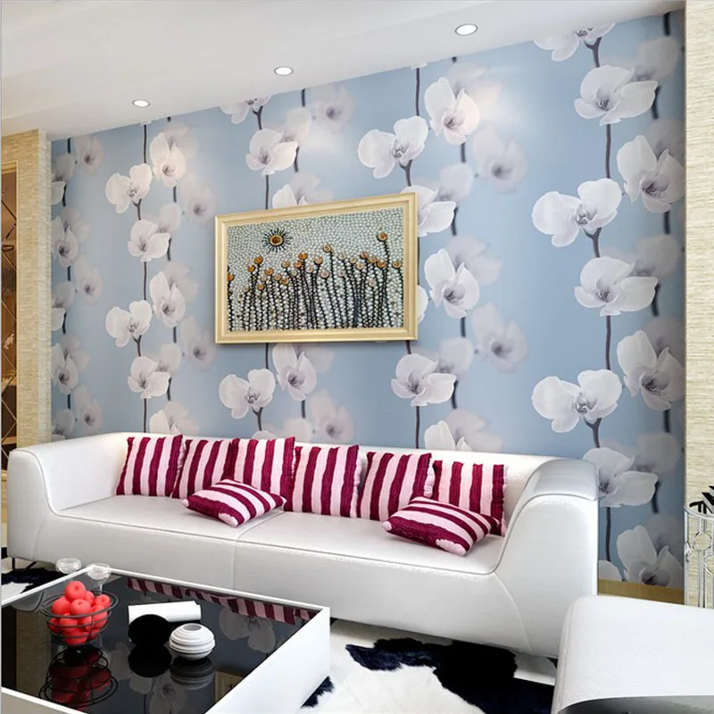 Aliexpress.com : buy modern pastoral floral waterproof pvc ... Photo pvc chembre