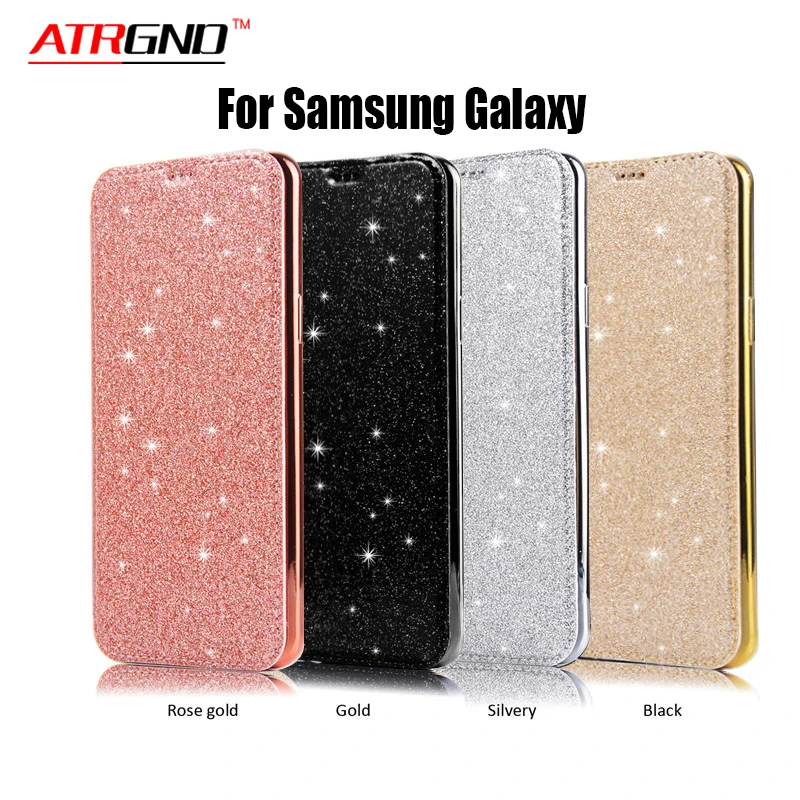 

Luxury Slim TPU Wallet Flip Phone Protect Soft Case For Samsung galaxy S8 S9 S10 Plus S6 S7 Edge Note 8 9 J3 J5 A3 A5 2016 Cover