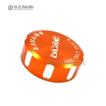 

For KTM 1290 SUPER DUKE R GT 990 Rear Brake Cylinder Cover Reservoir Motocycle Accessories Oil Fluid Cap Tank Cup Logo orange