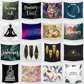 

Hot sale custom large different styles wall hanging tapestry home decoration wall tapestry size L 200*150cm M 150*130cm