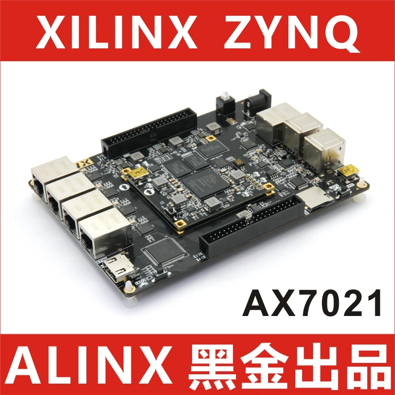 

Alinx XILINX FPGA Black Gold Development Board ZYNQ ARM AX7020 Multi-network port Zedboard