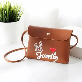 

Sweet Girls Printed Shoulder Bag Fashion Small PU Leather Clutch Handbags Female Crossbody Bags 2019 Clutch Purse bolsaZ70